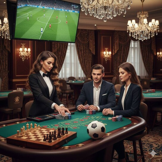 麻将招财颜色搭配示意图